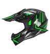 Casco Integral MUD-X FURY  / Negro Gris Verde