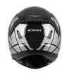 Casco Integral FIBRA  361 AVENT STREET / Negro Plateado