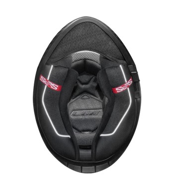 Casco Integral FIBRA  361 AVENT STREET / Negro Plateado