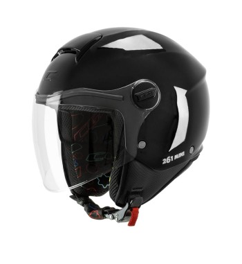 Casco jet 261A MINI  MONO / Negro