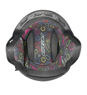 Casco jet 261A MINI  MONO / Negro
