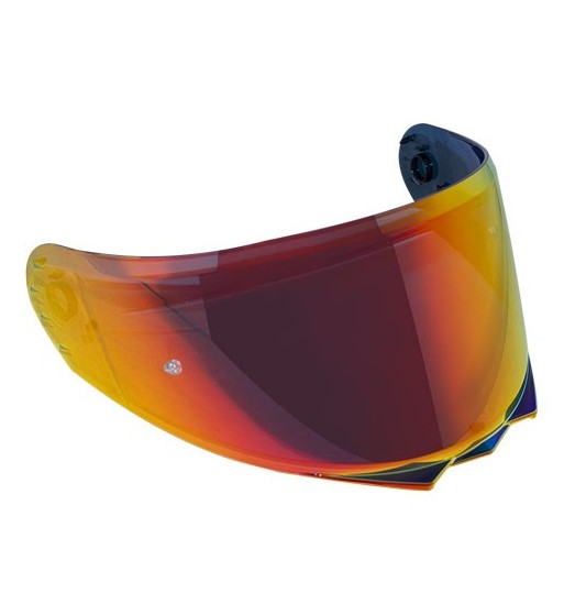 Pantalla Iridiscente Roja para casco 568 BER