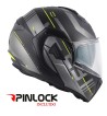 Casco Modular GIVI X30 Pulsar / Titanium Giallo Fluo