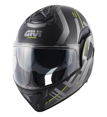 Casco Modular GIVI X30 Pulsar / Titanium Giallo Fluo