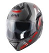 Casco Modular GIVI X30 Pulsar / Nero Rosso Opaco