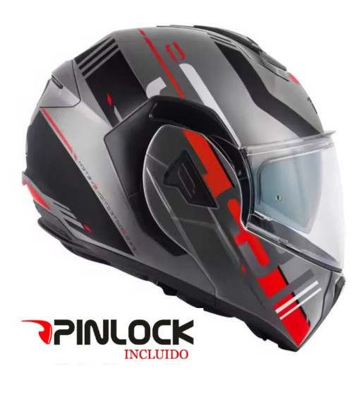 Casco Modular GIVI X30 Pulsar / Nero Rosso Opaco