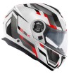 Casco Modular GIVI Centuri / Bianco Titanium Rosso