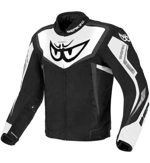 Cazadora cordura BERIK Técnica 2.0 / Negro-Blanco
