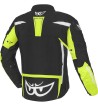 Cazadora cordura BERIK Técnica 2.0 / Negro-Amarillo Fluorescente