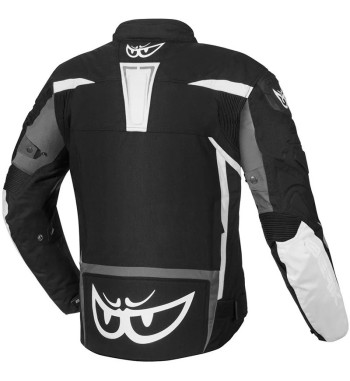 Cazadora cordura BERIK Técnica 2.0 / Negro-Blanco