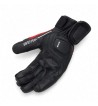Guantes en piel BERIK  TEX-2 / Negro - Rojo