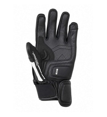 Guantes en piel BERIK  TEX-2 / Negro - Blanco