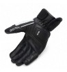 Guantes en piel BERIK  TEX-2 / Negro - Blanco