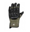 Guantes en piel BERIK  TEX-2 / Negro - Verde Militar