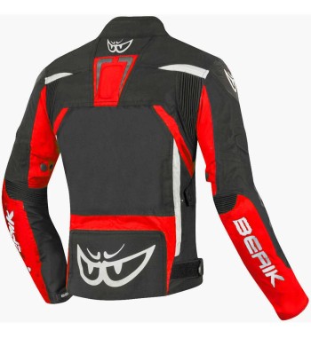Cazadora Mujer cordura BERIK Técnica 2.0 /  Negro Rojo