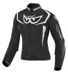 Cazadora Mujer cordura BERIK Técnica 2.0 /  Negro Blanco