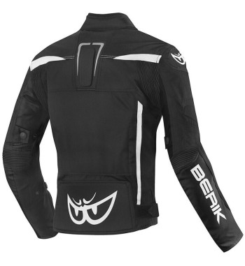 Cazadora Mujer cordura BERIK Técnica 2.0 /  Negro Blanco