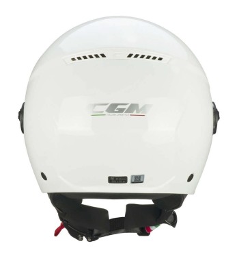 Casco jet 167 FLO (PANTALLA PERFILADA) / Blanco