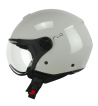 Casco jet 167 FLO (PANTALLA PERFILADA) / Gris Beige