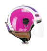 Casco jet 191 PIX SPRINT  / Violeta Fucsia Fluo
