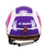 Casco jet 191 PIX SPRINT  / Violeta Fucsia Fluo