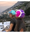 Casco jet 191 PIX SPRINT  / Violeta Fucsia Fluo