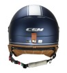 Casco jet 191 PIX VINTAGE  / Azul Plata Satinado