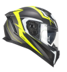 Casco Integral 311G  BLAST SPORT / Negro Amarillo Fluo Opaco