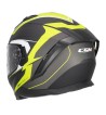Casco Integral 311G  BLAST SPORT / Negro Amarillo Fluo Opaco